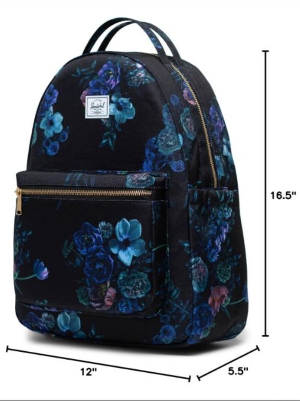 Herschel Supply Co. Nova™ Backpack Evening Floral Laptop Backpack  NWT - Picture 12 of 15